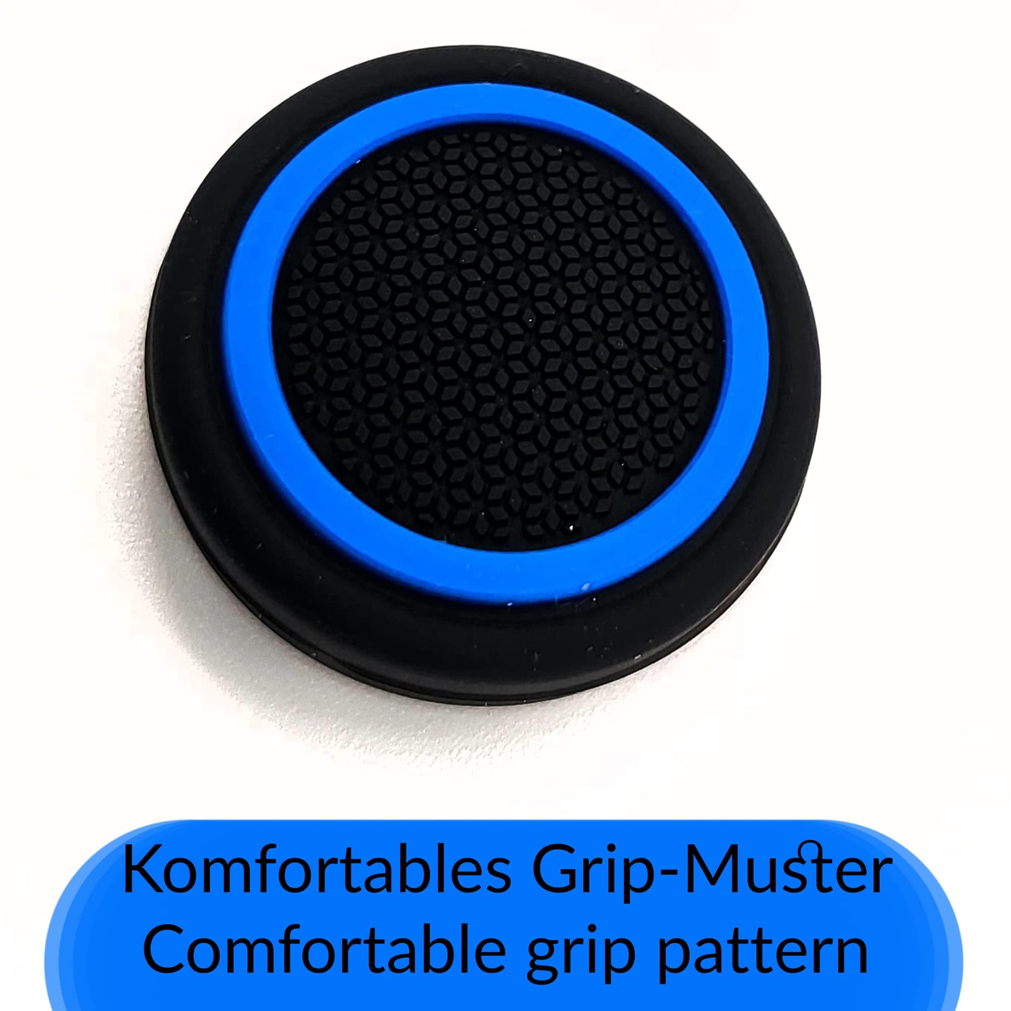 MatoSan® 4-Pack Thumbstick Grips for PS4/PS5/Xbox Series X|S Controllers - Non-Slip Joystick Covers for Enhanced Gaming Performance (Perfect for FPS, Racing & Fighting Games)