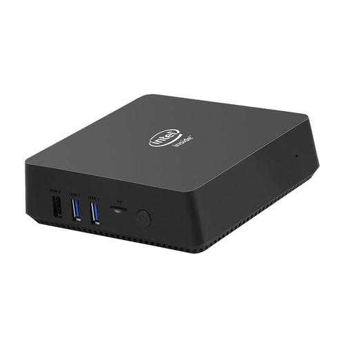 AGK5 Gemini Lake Mini PC with Intel Celeron N3450, 4GB DDR3 RAM & 64GB eMMC - Compact Desktop Computer for Home Office, Digital Signage & Light Gaming