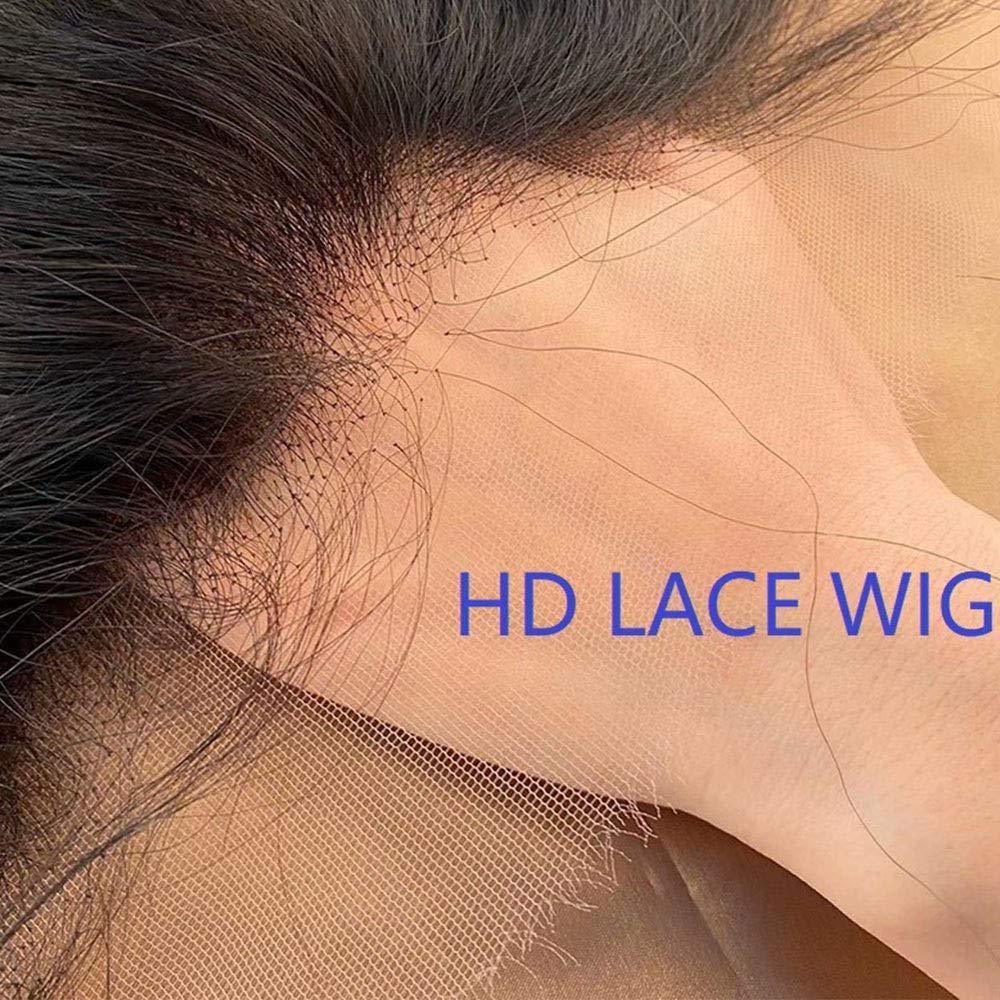 10 Pairs Loose Wave HD Transparent 13x6 Lace Front Human Hair Wigs - Brazilian Remy Hair 180% Density Pre-Plucked Natural Color 20 Inch for Women | Perfect for Daily Wear, Cosplay & Special Occasions