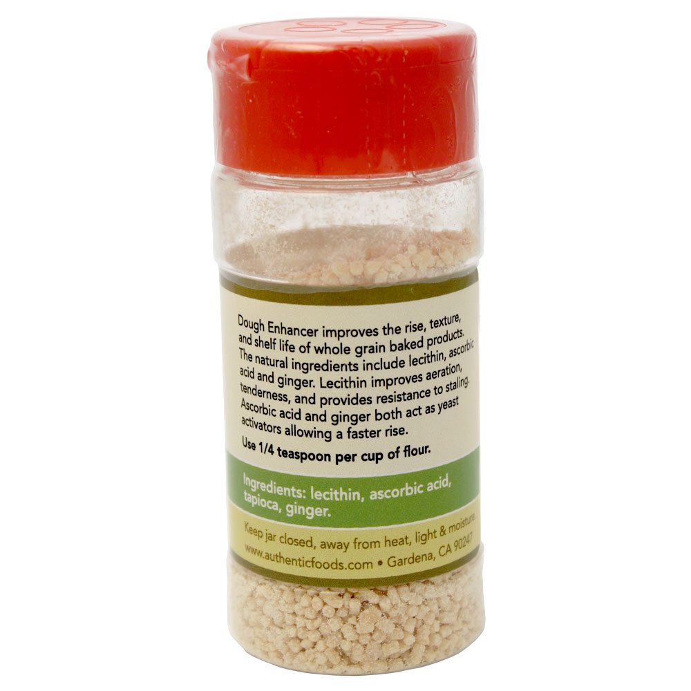 Authentic Foods Dough Enhancer - Improve Bread & Pastry Texture | Professional Baking Ingredient for Homemade Bread, Pizza Dough & Artisan Bakery