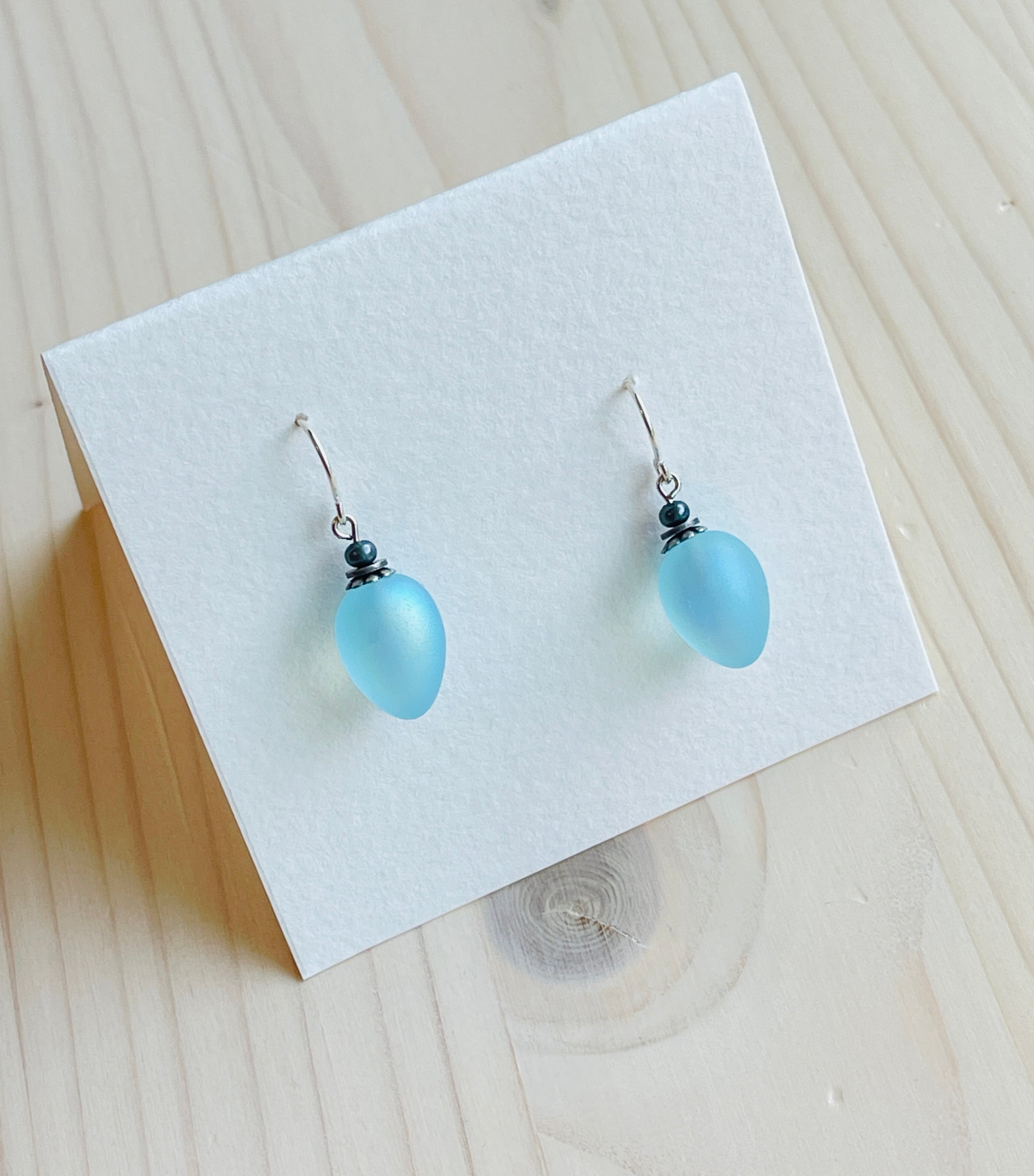 Elegant Rain Drop Earrings for Women - Dainty Silver Waterdrop Dangle Earrings | Perfect for Weddings, Parties & Everyday Wear