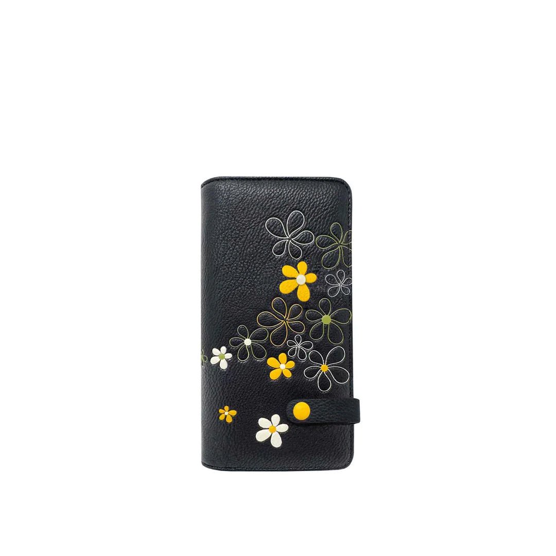 Espe Daisy Clutch Wallet - Stylish Crossbody Phone Purse for Women, RFID Blocking Card Holder with Wristlet Strap (Perfect for Parties, Shopping & Travel)