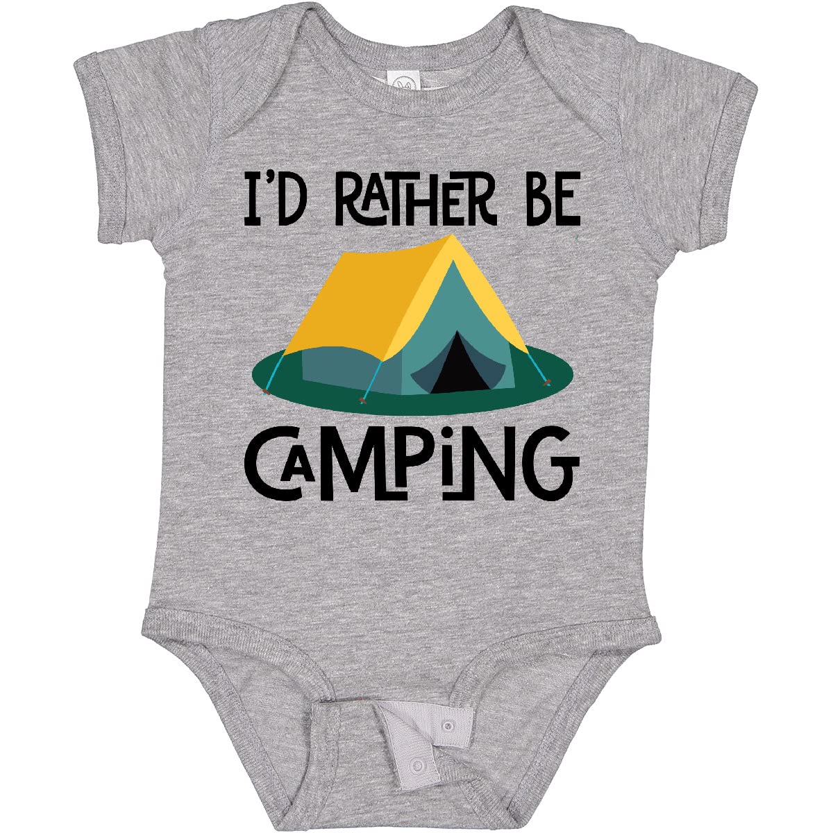 Inktastic Camping Baby Bodysuit - Outdoor Adventures Gift
