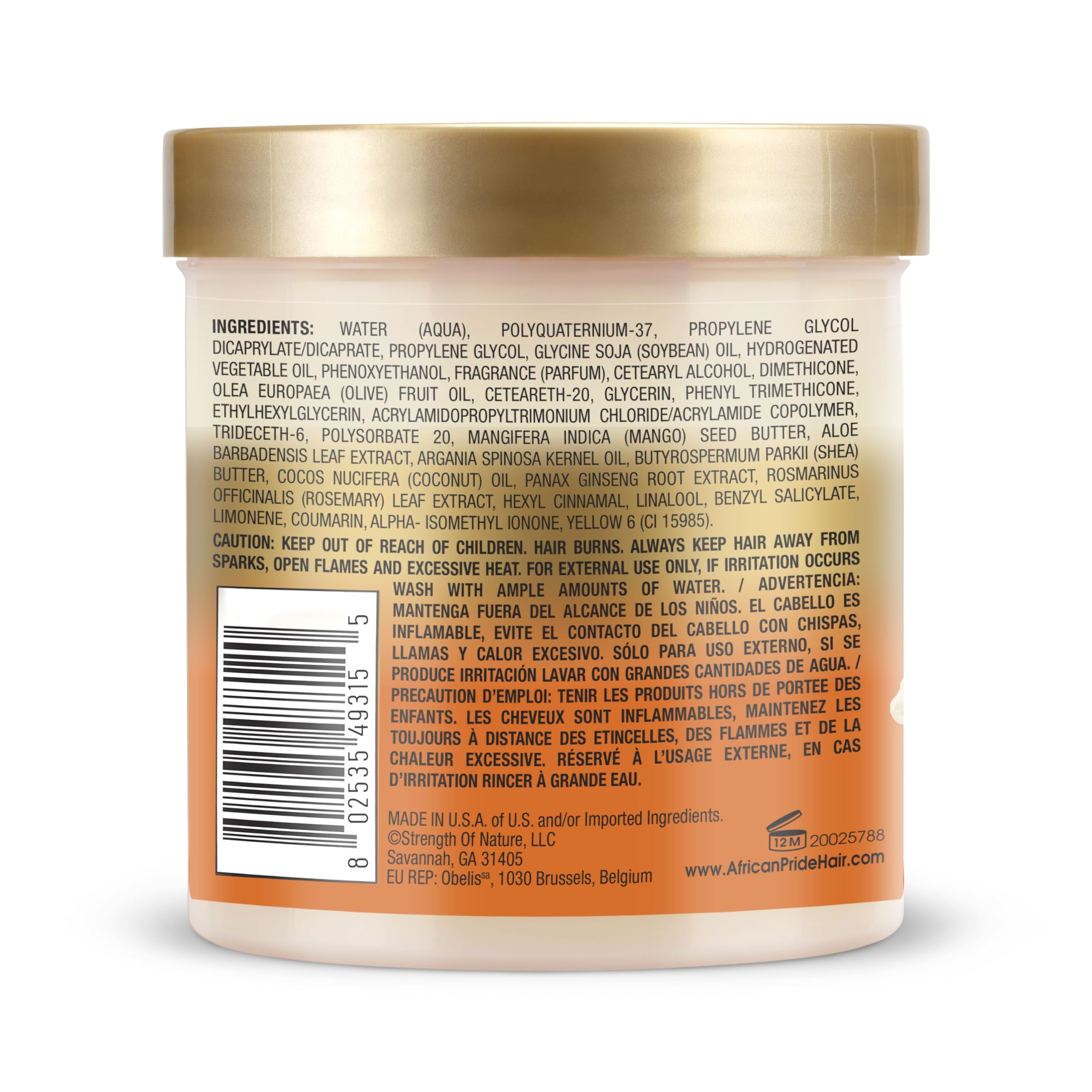 African Pride Shea Butter Miracle Leave-In Conditioner - 3 Pack (425g Each, 1.275kg Total) for Natural Hair Growth & Moisture - Perfect for Curly, Coily & Dry Hair Types - Salon-Quality Hydration at Home