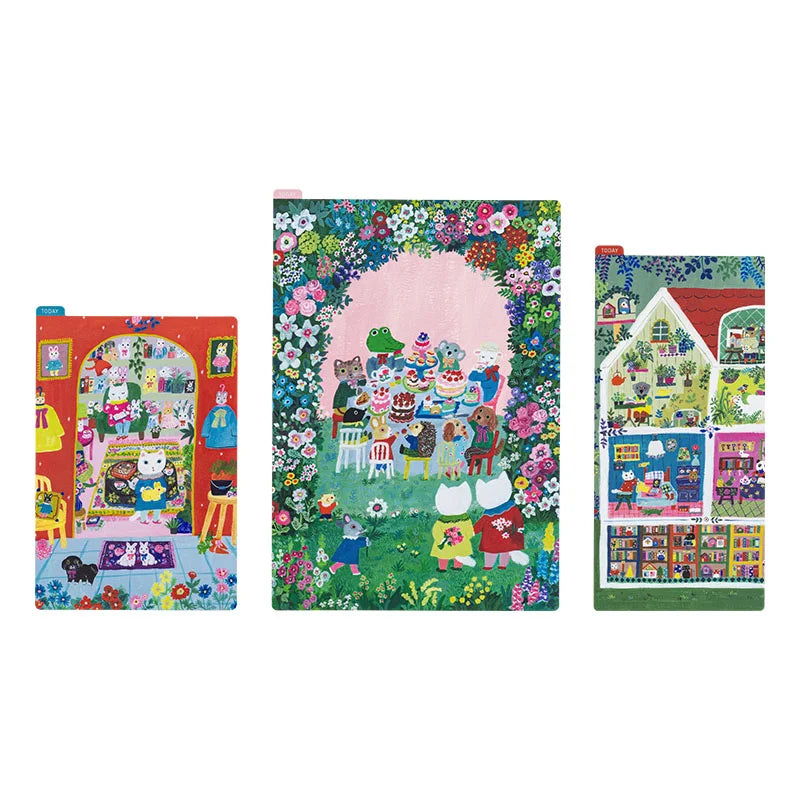 Yumi Kitagishi Hobonichi Pencil Board - A6, A5 & Weeks Size - 2025 Planner Accessories for Room, Garden & Animal Condo Themes - Perfect for Journaling, Planning & Note-Taking