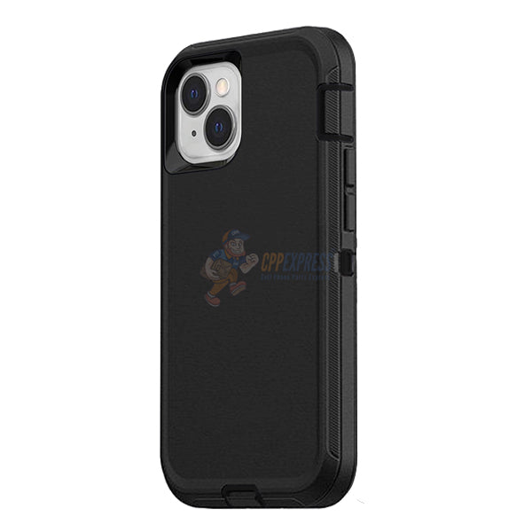 iPhone 15 Shockproof Defender Case - Black | Heavy Duty Protection for Drops & Bumps | Perfect for Outdoor, Travel & Daily Use