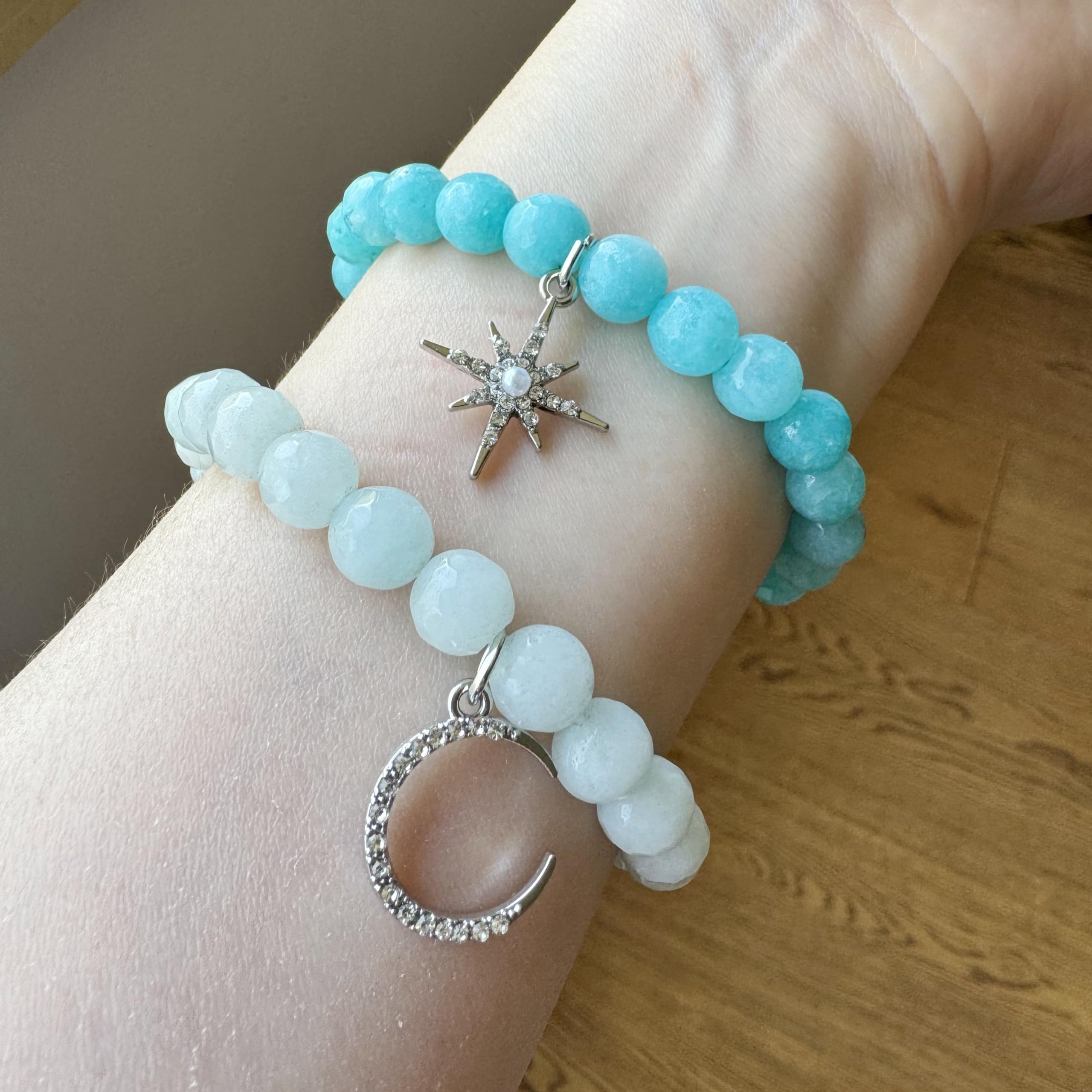 Best Friendship Bracelets for Couples - Matching Handmade Beaded BFF Bracelets Set of 2 - Valentine's Day, Birthday Gifts for Women & Teen Girls - Perfect for Anniversaries, Best Friend Gifts & Everyday Wear