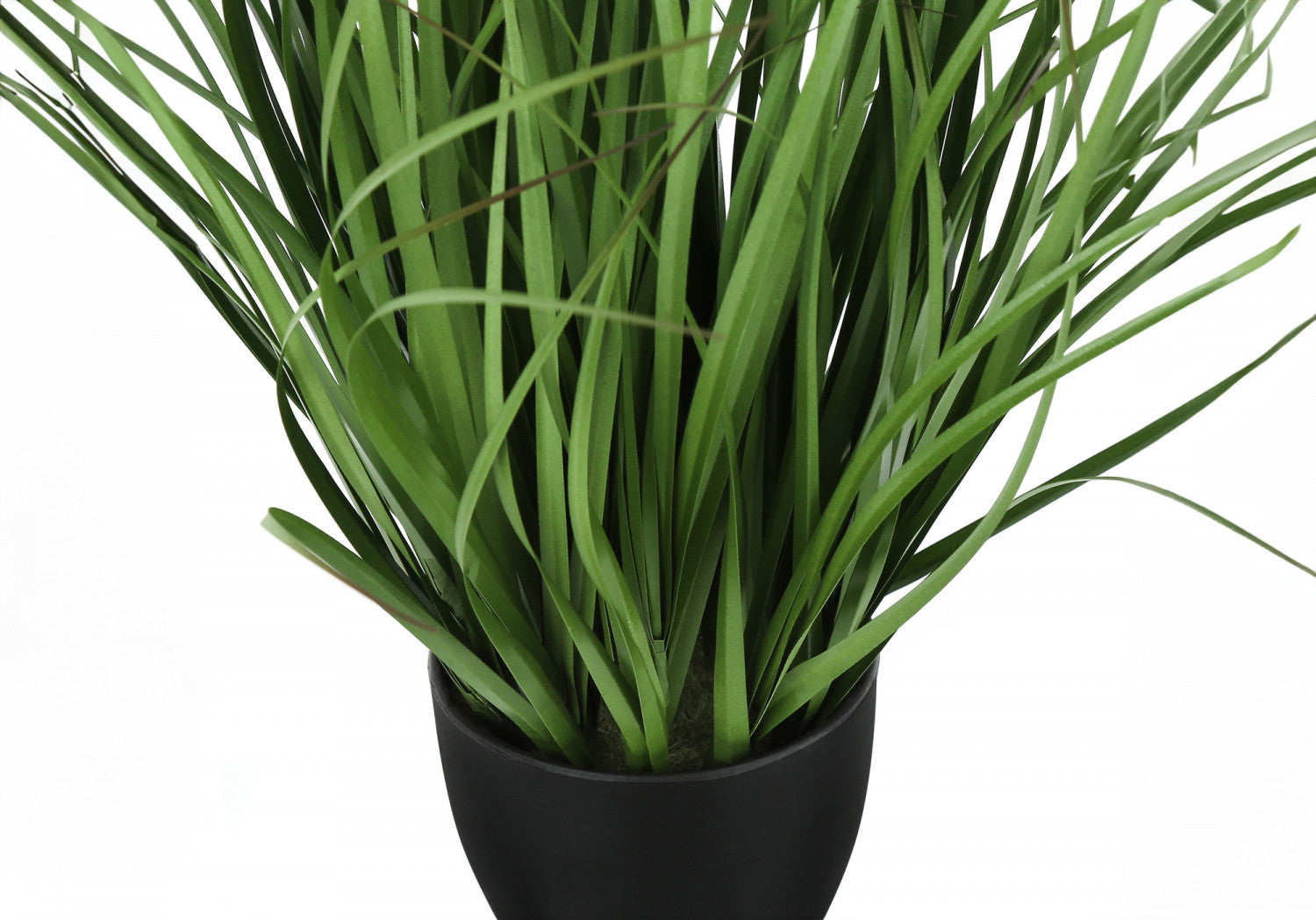 26 Pack Artificial Grass Plants with 4 Black Pots - Realistic Fake Greenery for Home Decor, Office Desk, Wedding Centerpieces & Indoor Landscaping