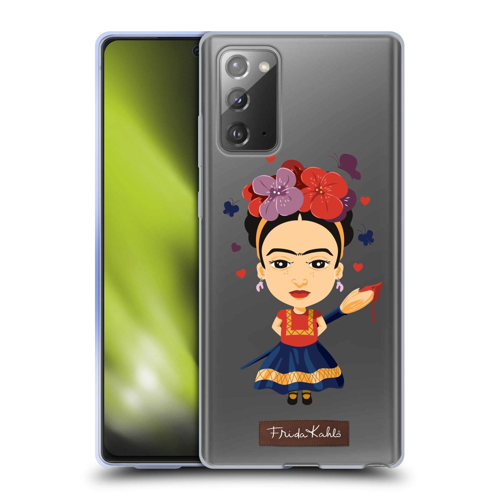Frida Kahlo Samsung Galaxy Note20 / 5G Case - Officially Licensed Soft Gel Phone Cover by Head Case Designs - Perfect for Art Lovers & Everyday Protection