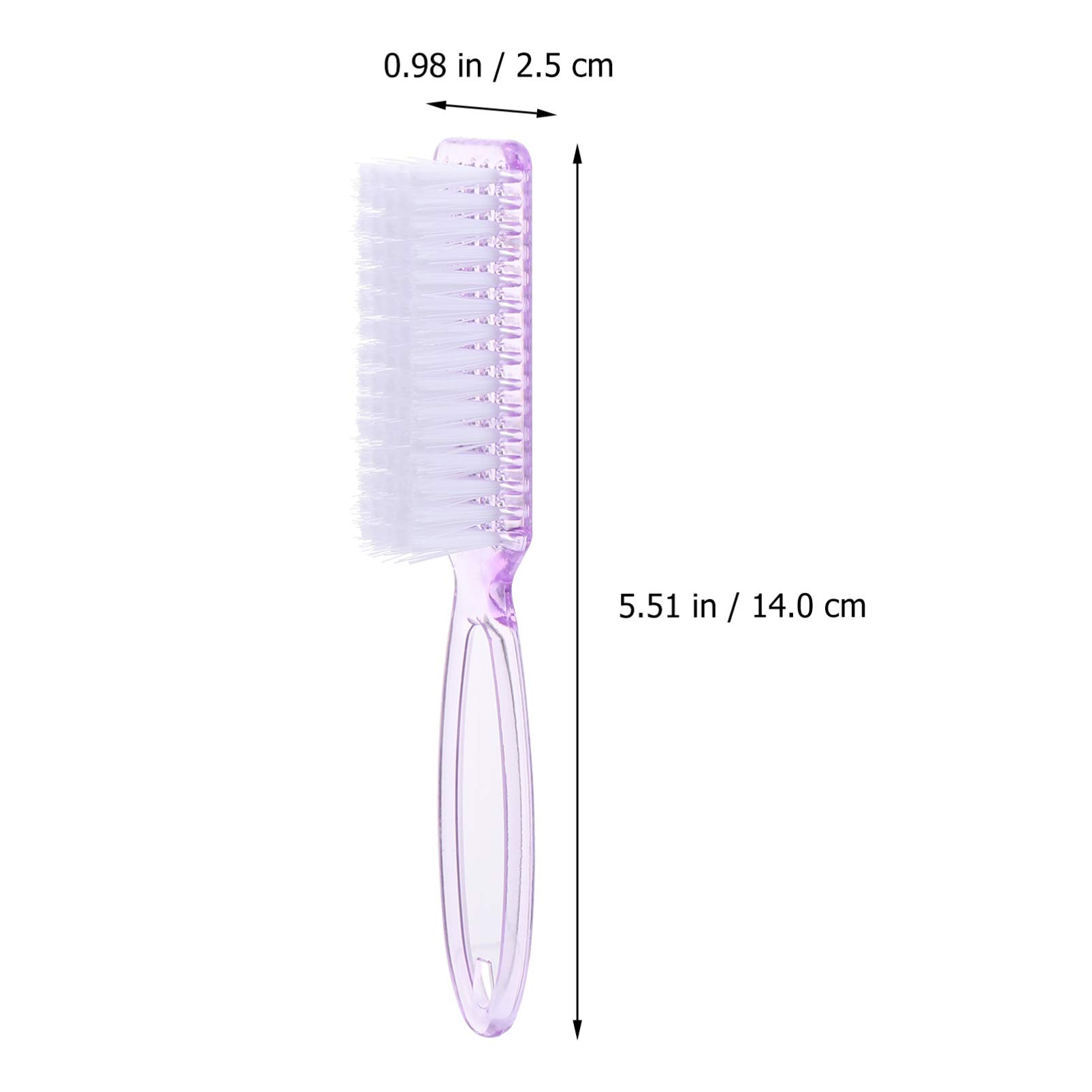 **Ciieeo 10-Pack Nail Cleaning Brushes with Ergonomic Handle - Durable Grip Scrub Brushes for Toenails & Fingernails - Perfect Pedicure & Manicure Tool for Women & Men - Ideal for Home Spa, Salons & Travel**