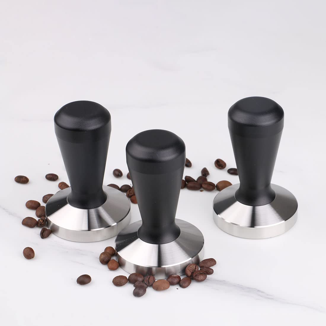 Premium 49mm Stainless Steel Coffee Tamper - Professional Barista Espresso Press for Perfect Coffee Grounds | Ideal for Home Brewing & Café Use