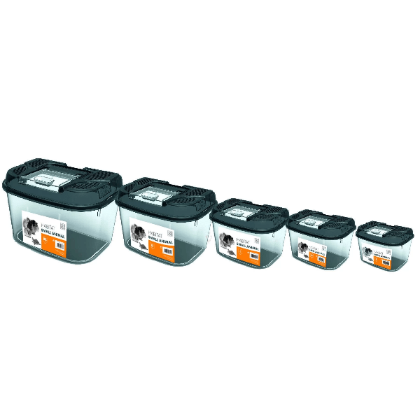 M PETS Small Animal Travel Carrier - Portable & Breathable Habitat for Hamsters, Guinea Pigs & Rabbits - Perfect for Vet Visits, Road Trips & Outdoor Adventures