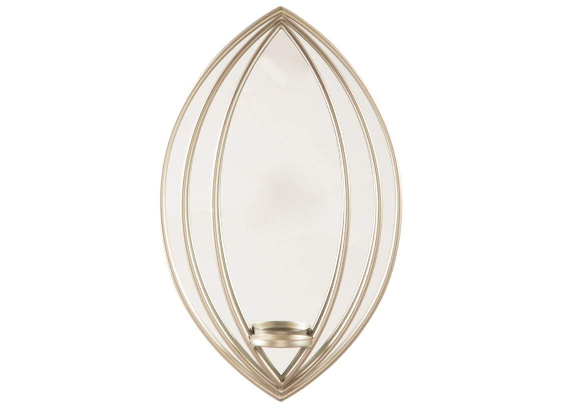 12W Donnica Silver Wall Sconce - Modern LED Light Fixture for Bedroom, Living Room, and Hallway Lighting