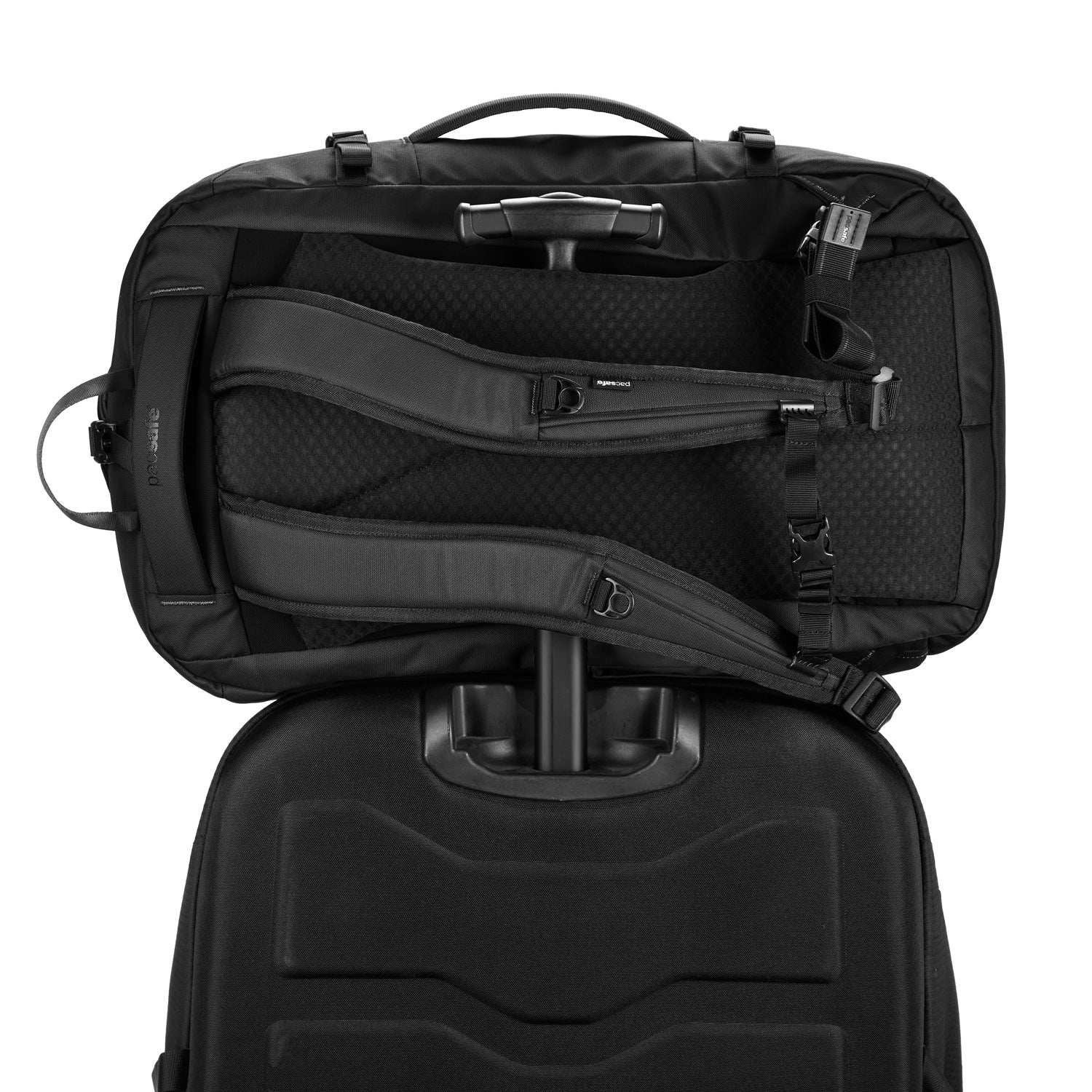 Pacsafe EXP45 Anti-Theft Carry-On Travel Backpack - Secure 45L Luggage for Airplane, Business Trips & Adventure Travel