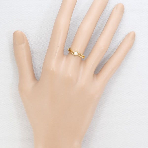 18K Yellow Gold Pearl Ring - 3.5mm Cultured Pearl Jewelry for Women, Elegant Bridal Gift, Anniversary Present, Wedding Band, Everyday Luxury Accessory
