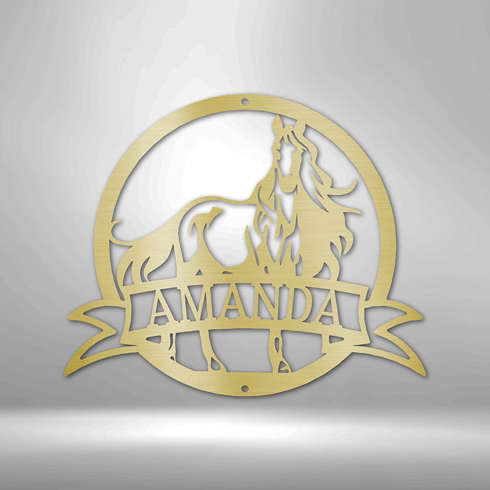 Custom Metal Sign - Personalized Metal Wall Art for Home, Office & Garage - Unique Housewarming & Wedding Gift - Outdoor & Indoor Decor - Perfect for Business Signs, Man Cave, Farmhouse Style (Sign 3)