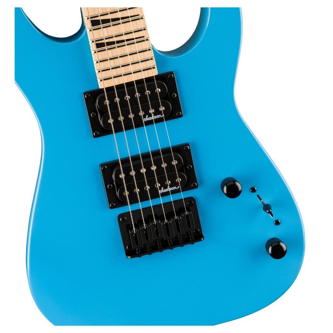 Jackson JS Series Dinky Minion JS1X Electric Guitar - Infinity Blue with Maple Fingerboard | Perfect for Beginners & Rock Enthusiasts | Stage Performance & Home Practice