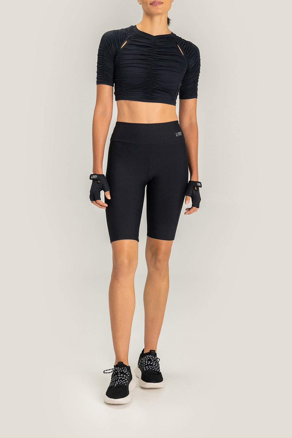 Trendy Stretch Cropped Tops for Women - Soft Comfort Fit Yoga & Casual Wear - Perfect for Workouts, Running, and Everyday Fashion