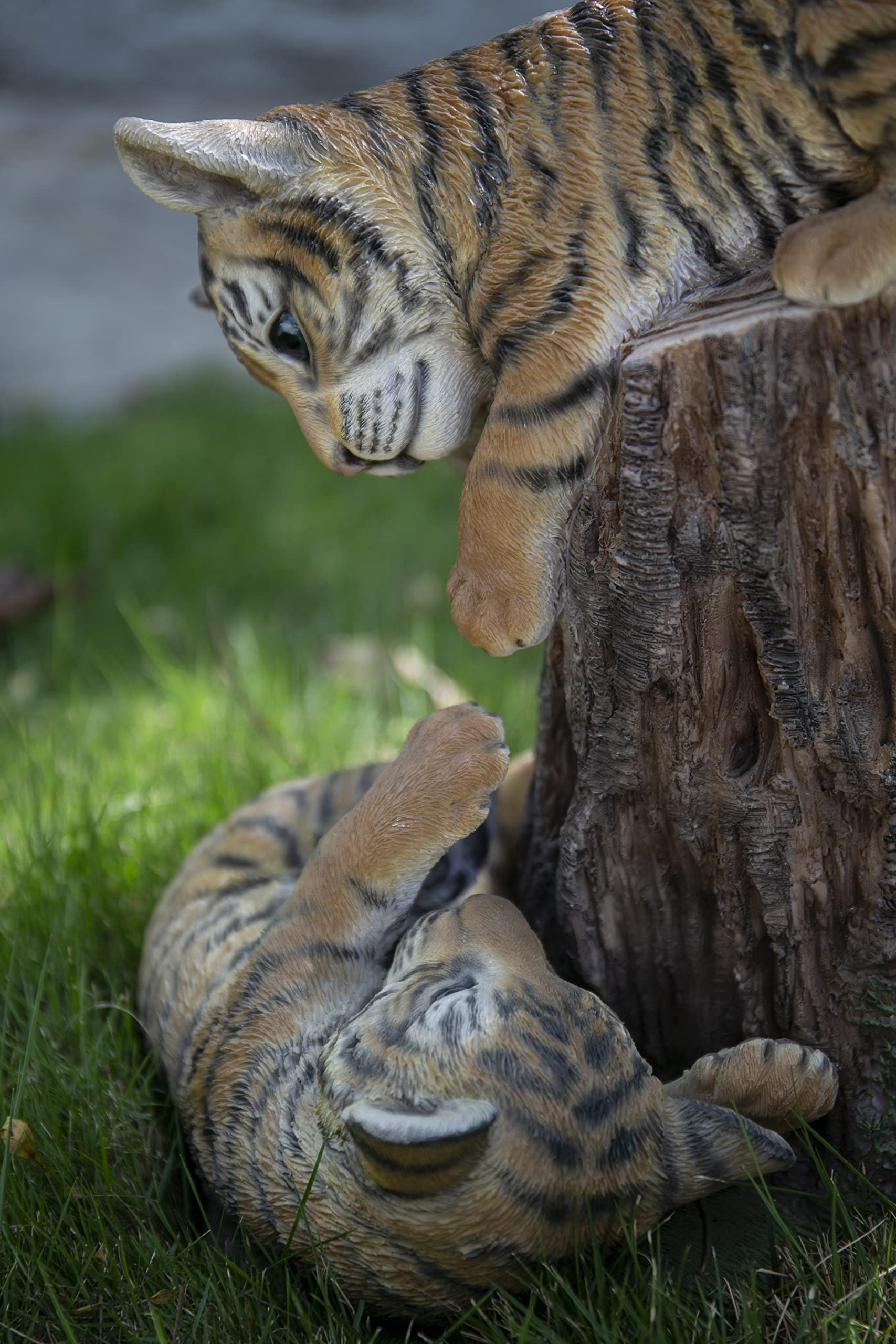 Playful Orange and Black Tiger Cubs Plush Toy - Perfect for Kids' Gifts, Nursery Decor, and Animal Lover Collections