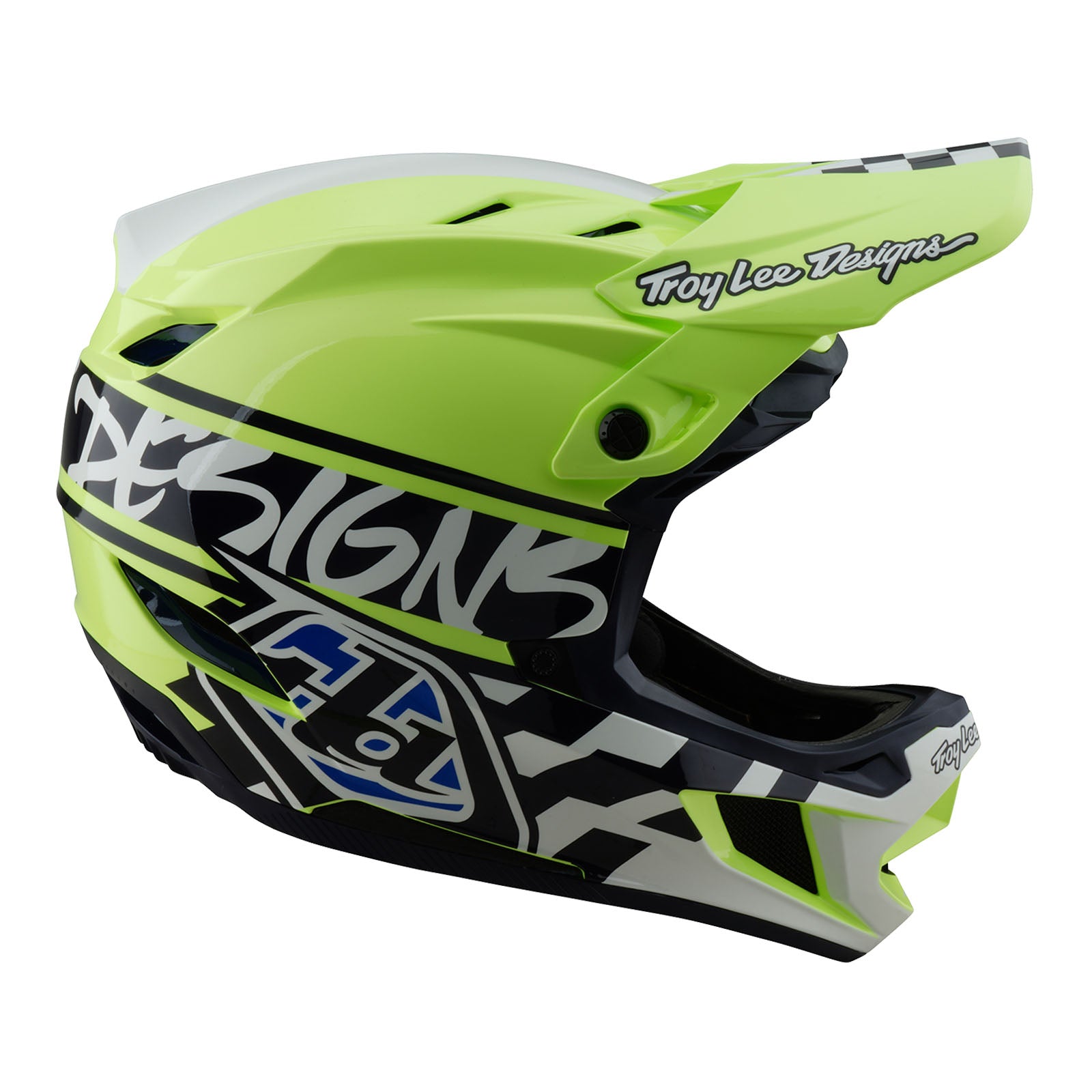 D4 Polyacrylite Safety Helmet - Fifty 50 Navy/Glo Yellow - Construction, Cycling & Industrial Work Protection Gear
