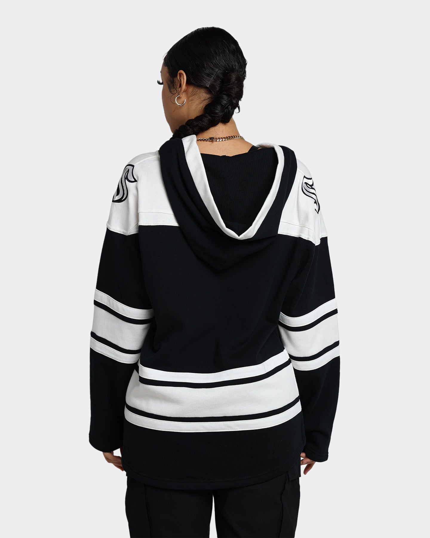 47 Brand Seattle Kraken Superior Lacer Hoodie - Men's Premium Pullover Sweatshirt for Hockey Fans - Perfect for Game Day & Casual Wear
