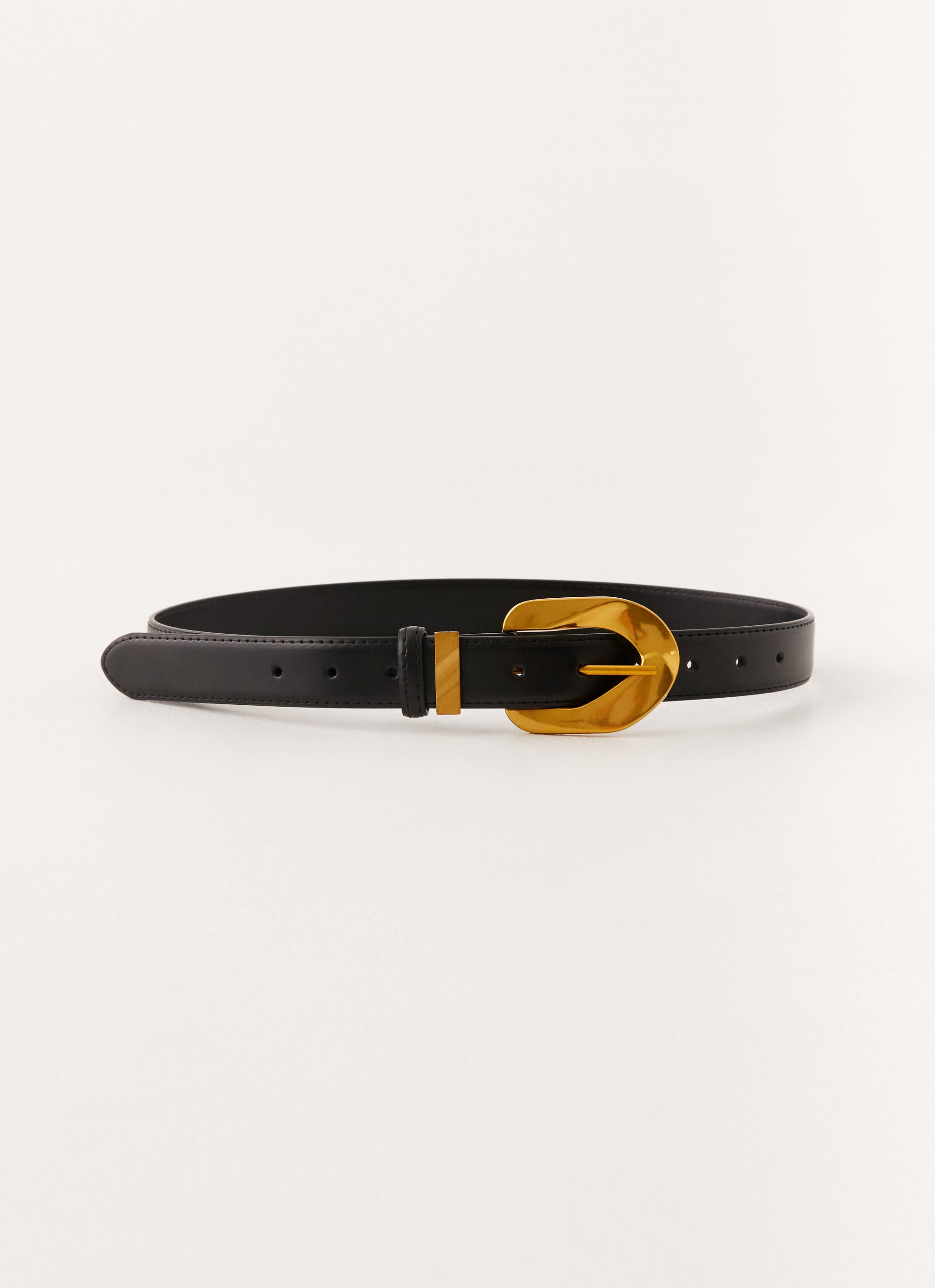 Premium Black Hyphen Belt for Men & Women - Stylish & Durable Fashion Accessory for Casual, Office & Formal Wear