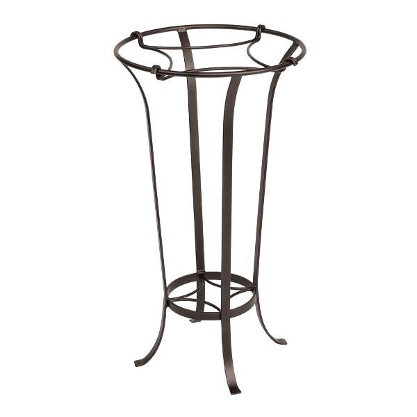 Tulip Plant Stand with Insert - Elegant Indoor/Outdoor Flower Pot Holder for Home & Garden Decor | Perfect for Living Room, Patio, Balcony