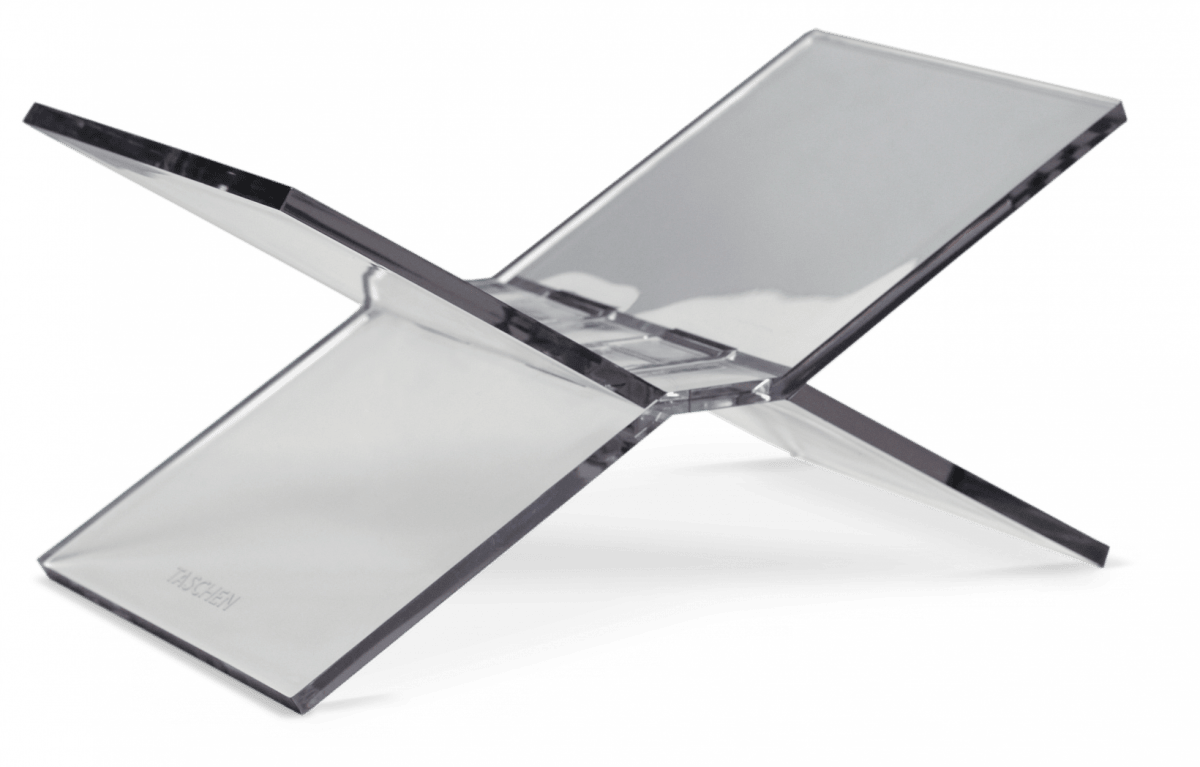 Clear Acrylic Book Stand - Adjustable Reading Holder for Books, Tablets & Cookbooks | Perfect for Office, Study & Kitchen Use