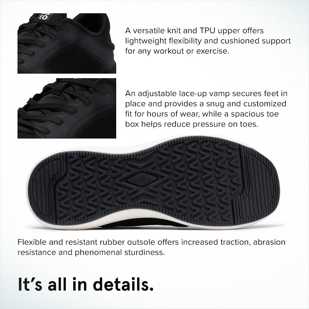 ABEO MXV Cruise Women's Walking Shoes - Orthopedic Support Shoes with Built-in Plantar Fasciitis Insoles for Pain Relief - Comfortable for Walking, Travel & Daily Wear