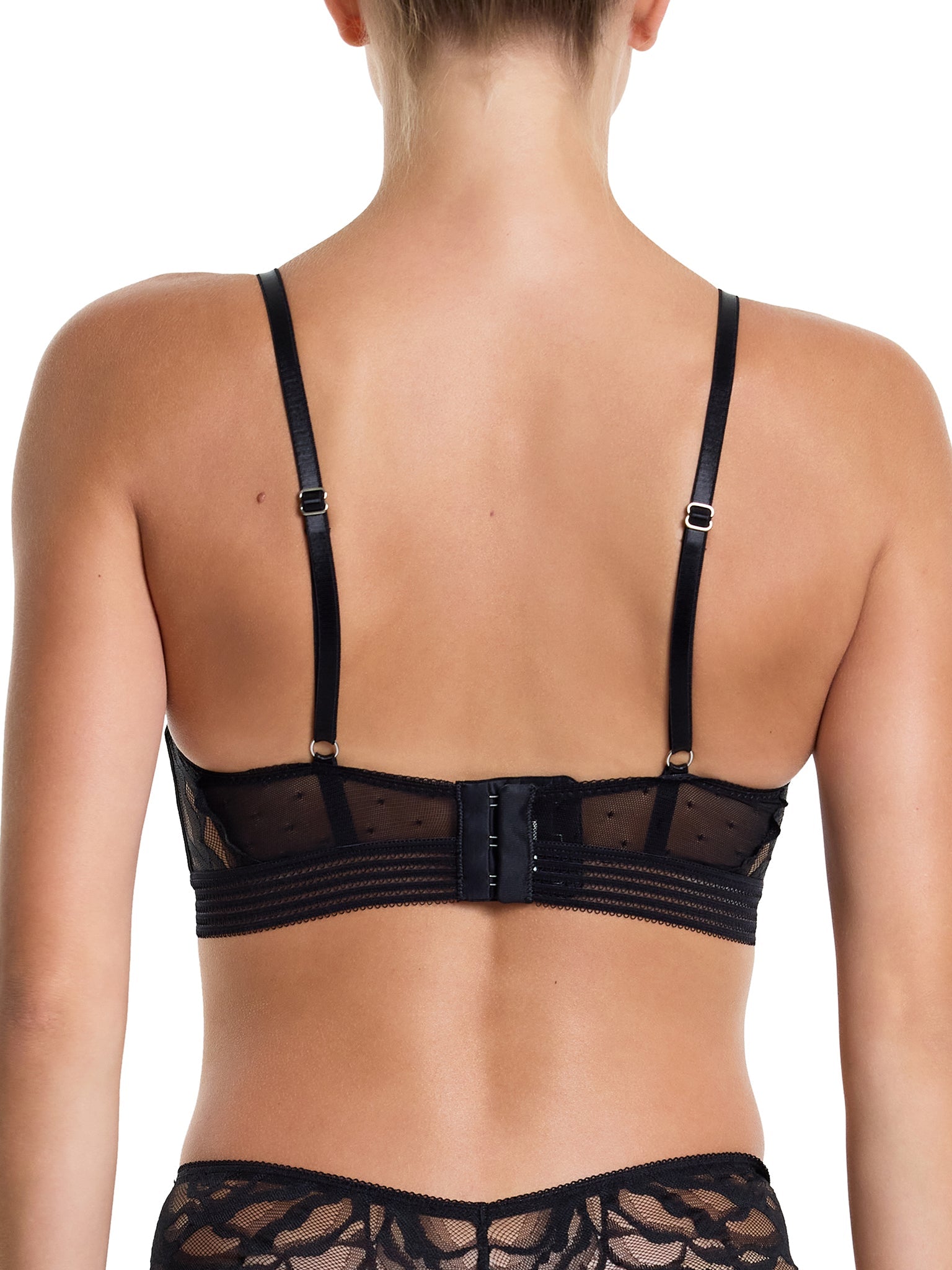 Glamorous Grunge Longline Underwire Bra for Women - Sexy Lingerie with Comfortable Support - Perfect for Night Out, Date Night, and Special Occasions