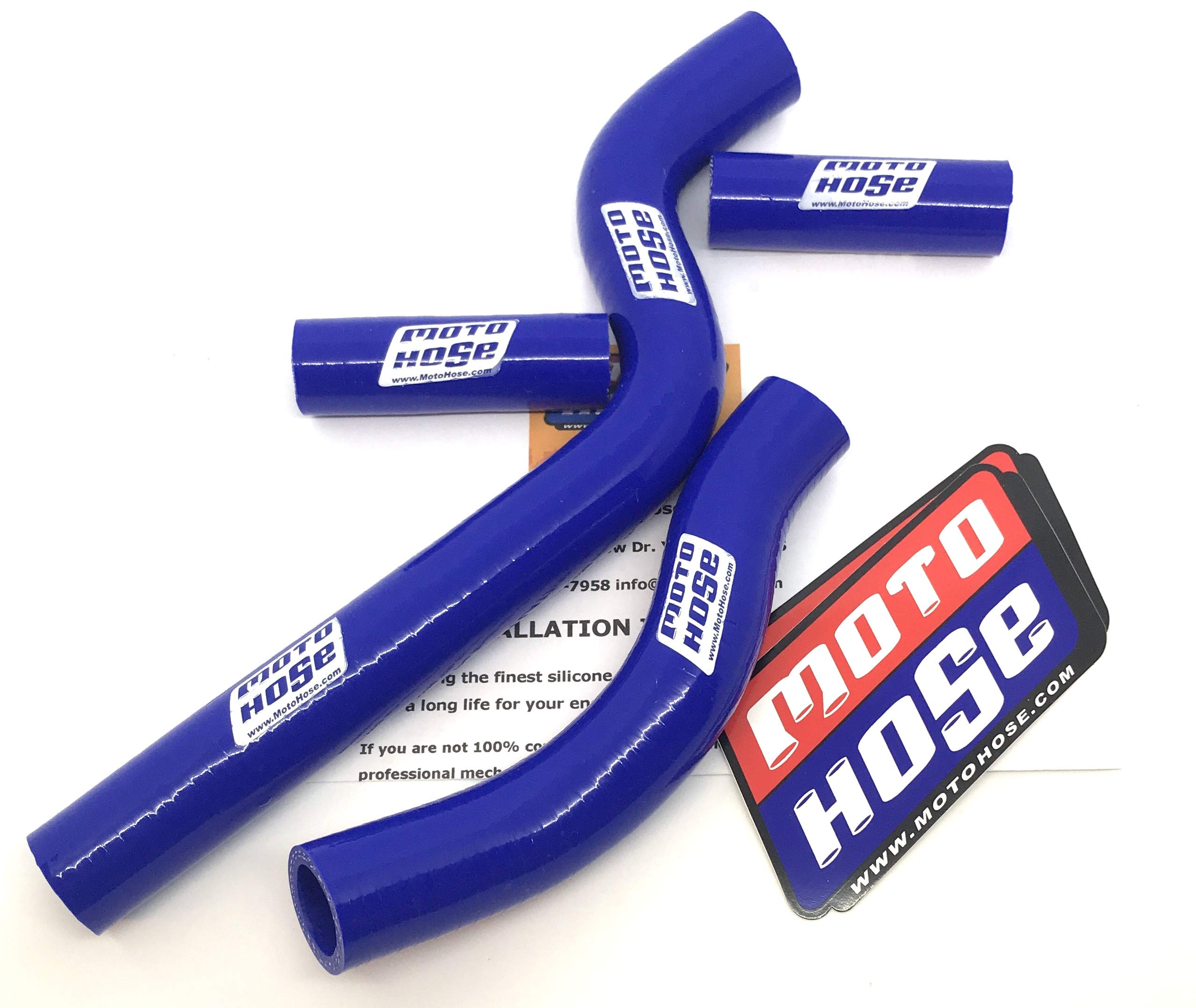 Premium Silicone Radiator Hose for YZ250 & YZ 250 (2002-2021) - High-Performance Blue Coolant Hose - Perfect for Motocross, Off-Road Racing & Dirt Bike Maintenance