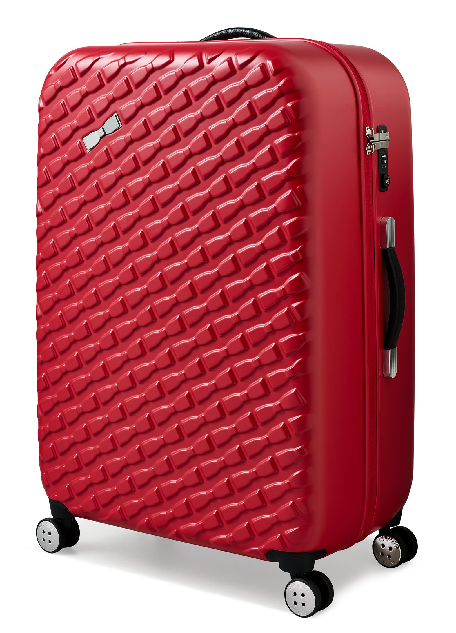 Ted Baker Women's Belle Lightweight Hardshell Spinner Luggage Suitcase - Stylish Carry-On for Travel, Business Trips & Weekend Getaways