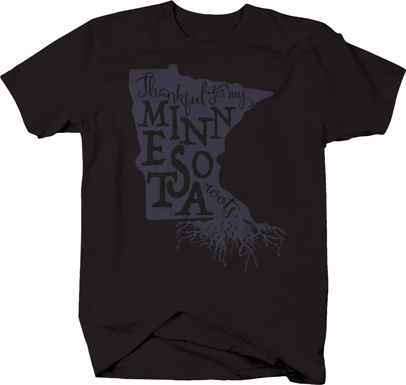 Minnesota Home Roots Men's T-Shirts - Comfortable Casual Cotton Tees for Everyday Wear, Outdoor Activities & Gifts