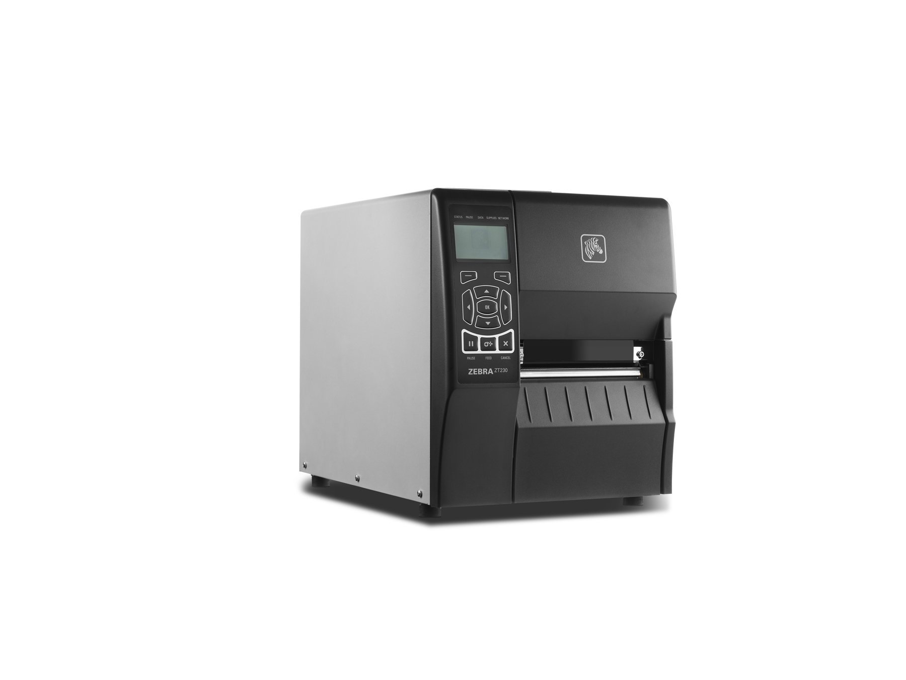 Renewed Zebra ZT23042-T01000FZ ZT230 Industrial Label Printer - Direct Thermal/Thermal Transfer, Monochrome Printing | Perfect for Warehouse, Retail & Shipping Label Applications