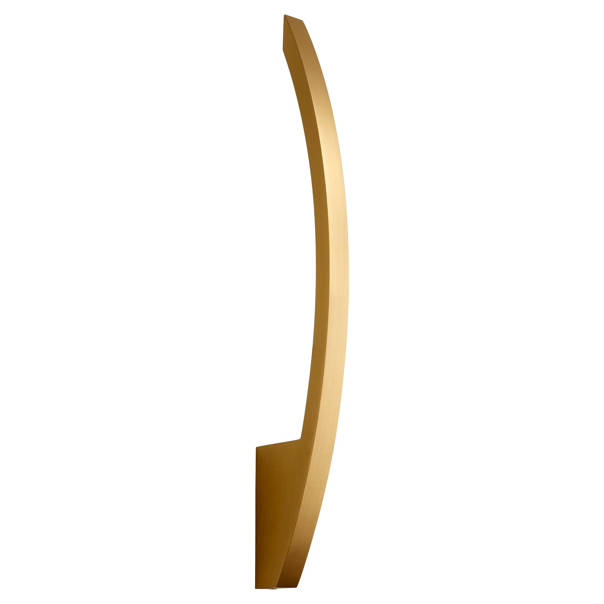 Oxygen Bolo 3 553 40 Modern Wall Sconce in Aged Brass - Perfect for Living Room, Bedroom, or Hallway Lighting