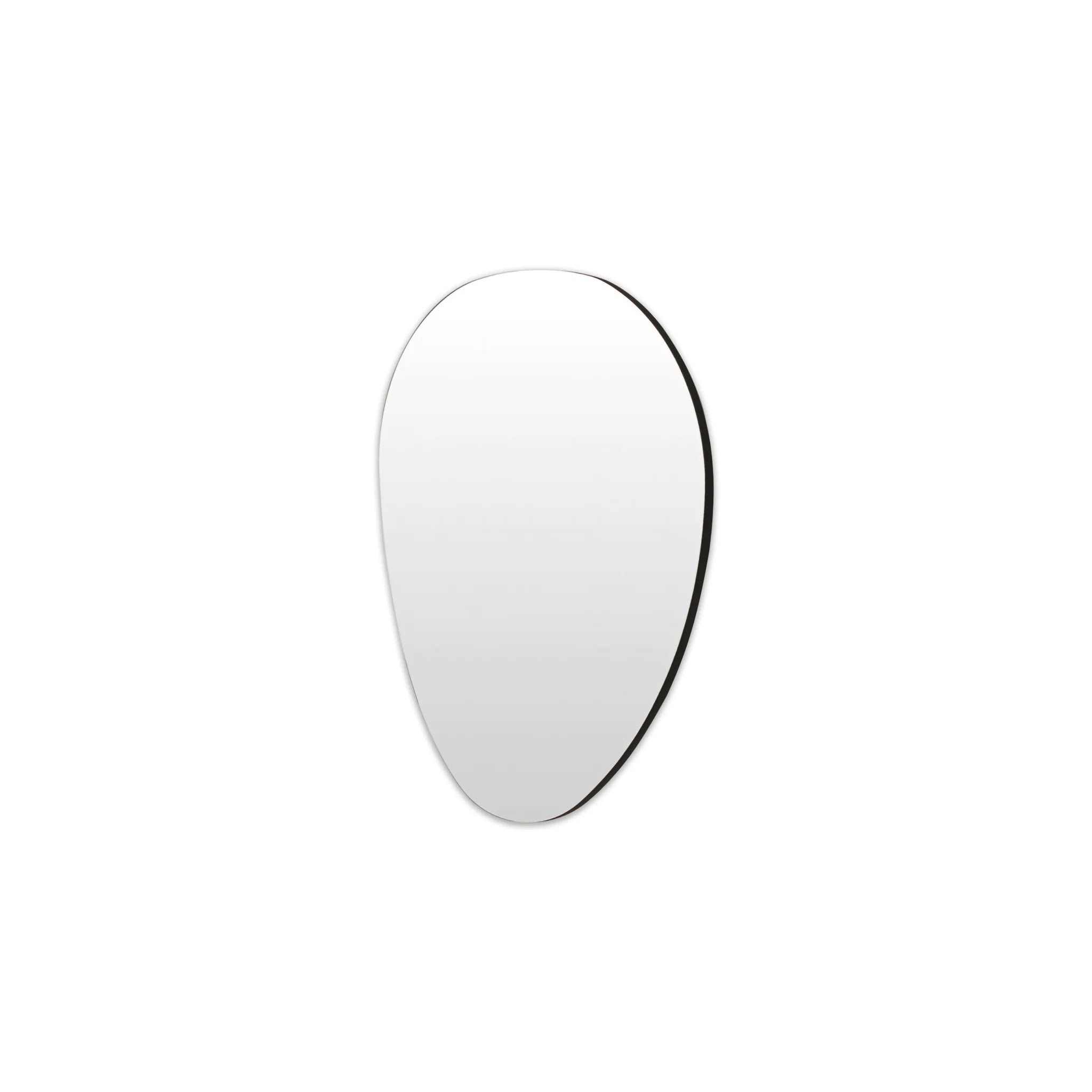 MIDDLE OF NOWHERE Miller Pool Mirror - 24x26 Inches Black Wall Mirror for Bathroom, Bedroom & Living Room Decor - Shatter-Resistant Glass with Stylish Frame