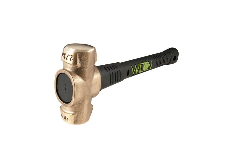 BASH Brass Sledge Hammer - Heavy Duty Brass Mallet for Metalwork, Jewelry Making & Blacksmithing | Perfect for Shaping, Riveting & Precision Metal Forming