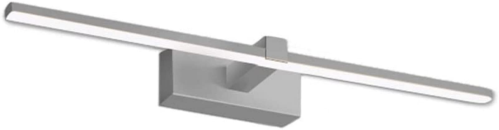 Modern LED Bathroom Mirror with Lights - 40cm White Vanity Mirror for Makeup & Shaving, Dimmable Backlit Cabinet Light - Perfect for Bathroom, Dressing Room & Salon (White Light)