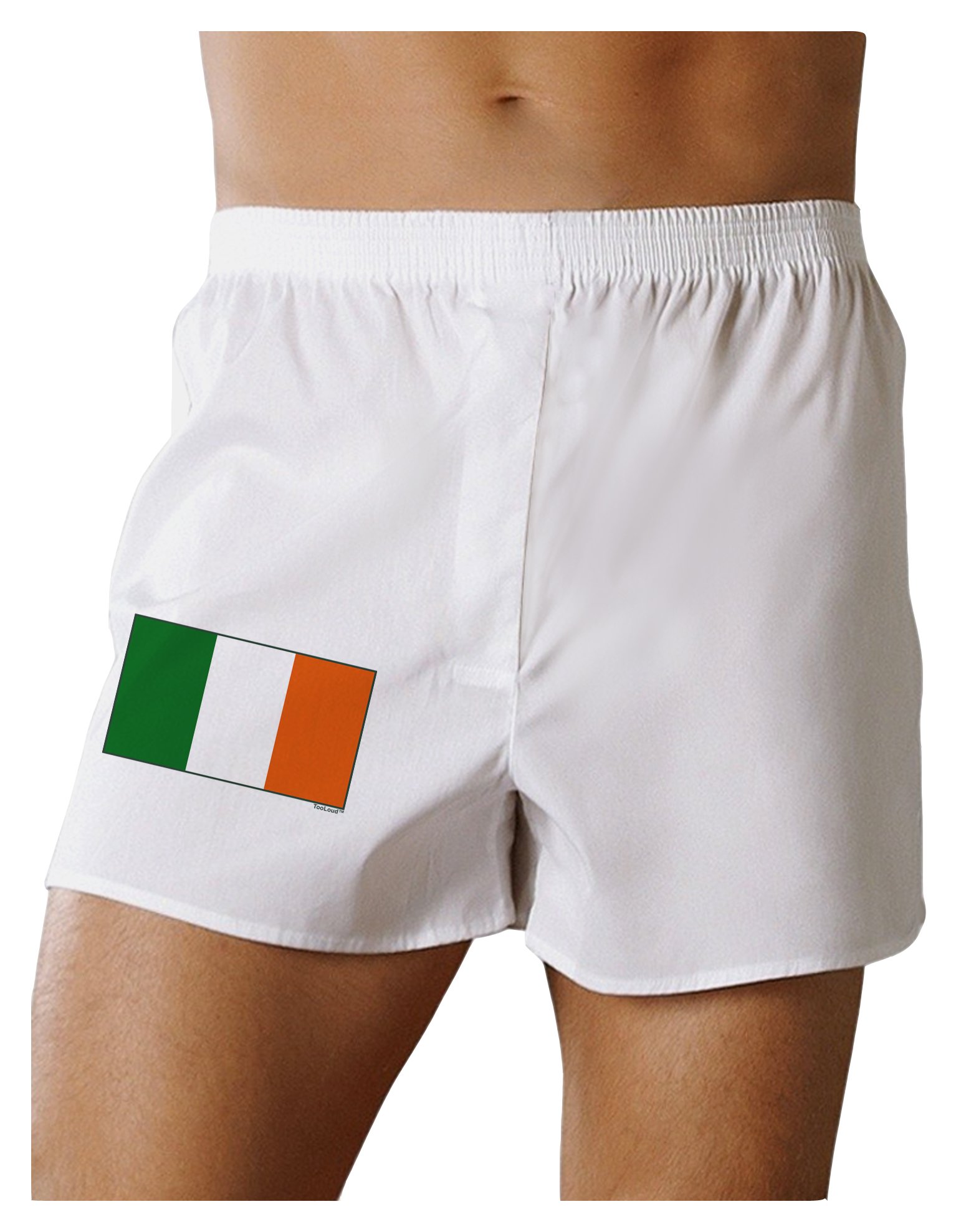 TOOLOUD Irish Flag Boxer Shorts - Comfortable Men's Underwear with Ireland National Flag Design - Perfect for St. Patrick's Day, Irish Pride Events & Casual Wear