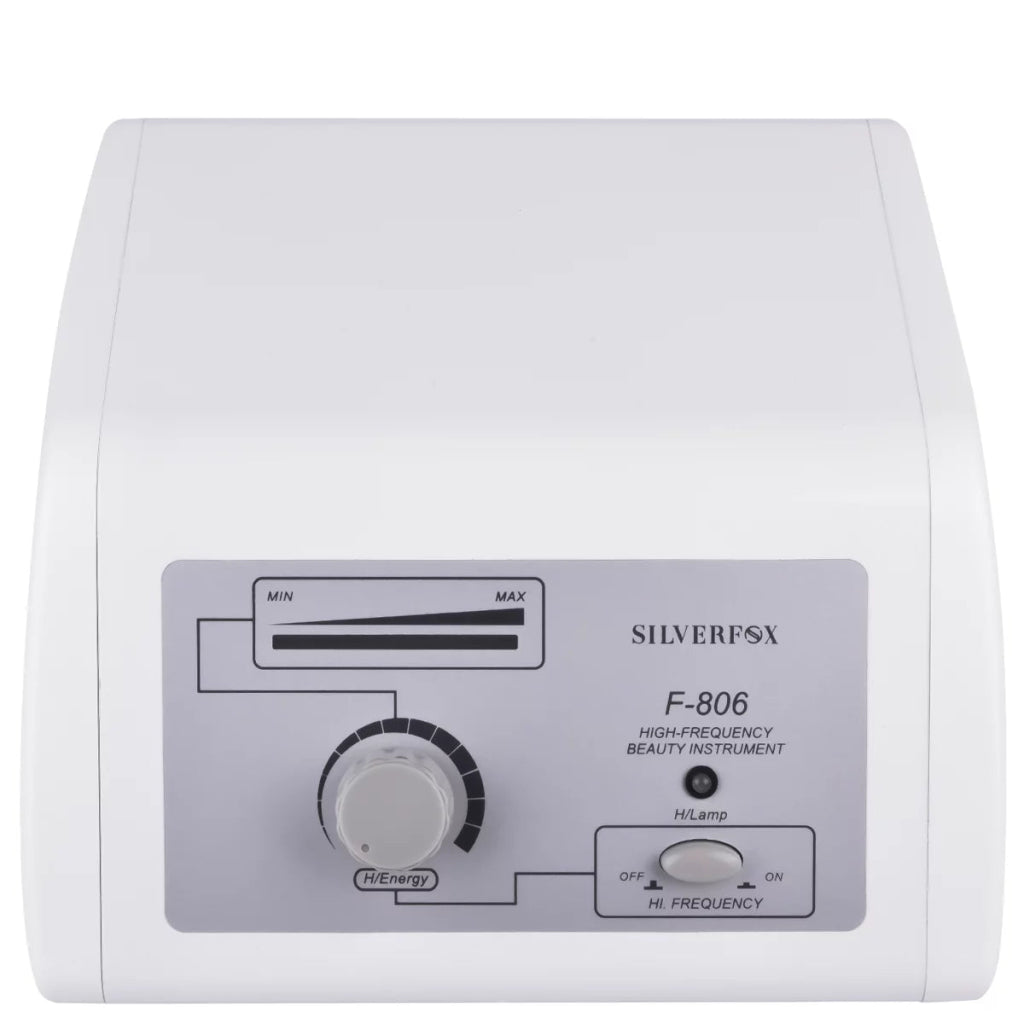 Silverfox High Frequency F 806 Facial Machine - Professional Skin Tightening & Wrinkle Removal Device for Home Use | Anti-Aging & Rejuvenation Treatment | Perfect for Spa, Salon & Personal Skincare Routine