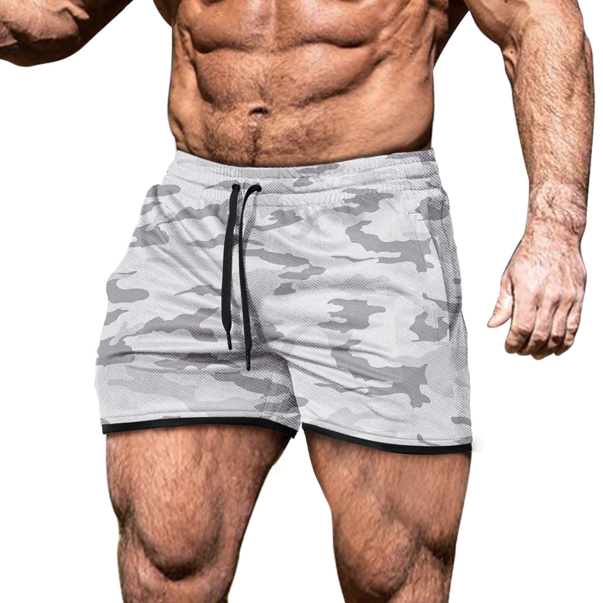 EVERWORTH Men's Quick Dry Workout Shorts 4