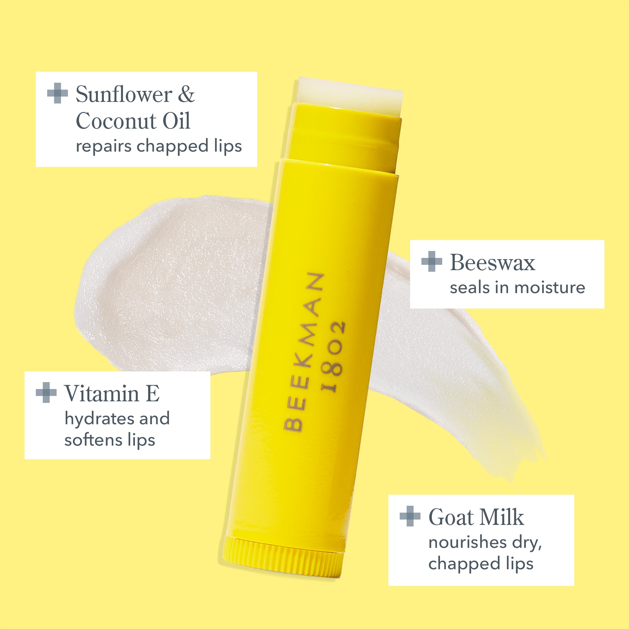 3 Pack Moisturizing Lip Balm for Dry Lips - Natural Hydration & Long-Lasting Protection - Perfect for Winter, Travel & Daily Use