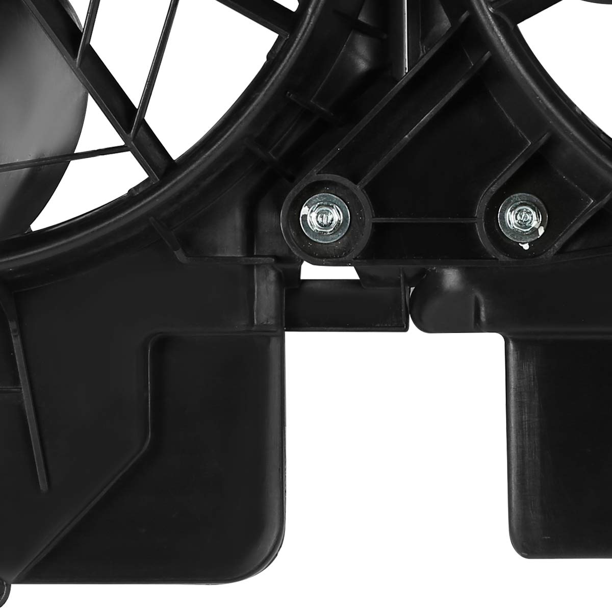 DNA MOTORING OEM-RF-0107 Radiator Cooling Fan Assembly - High Efficiency Direct Replacement for 2005-2007 Ford Escape - Perfect for Engine Cooling & Overheating Prevention in Hot Weather & Heavy Traffic