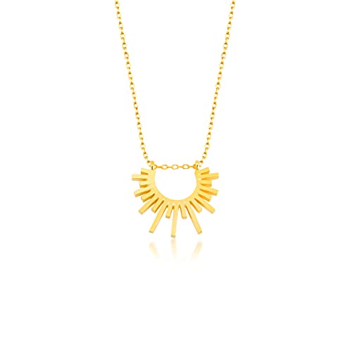 Sun necklace