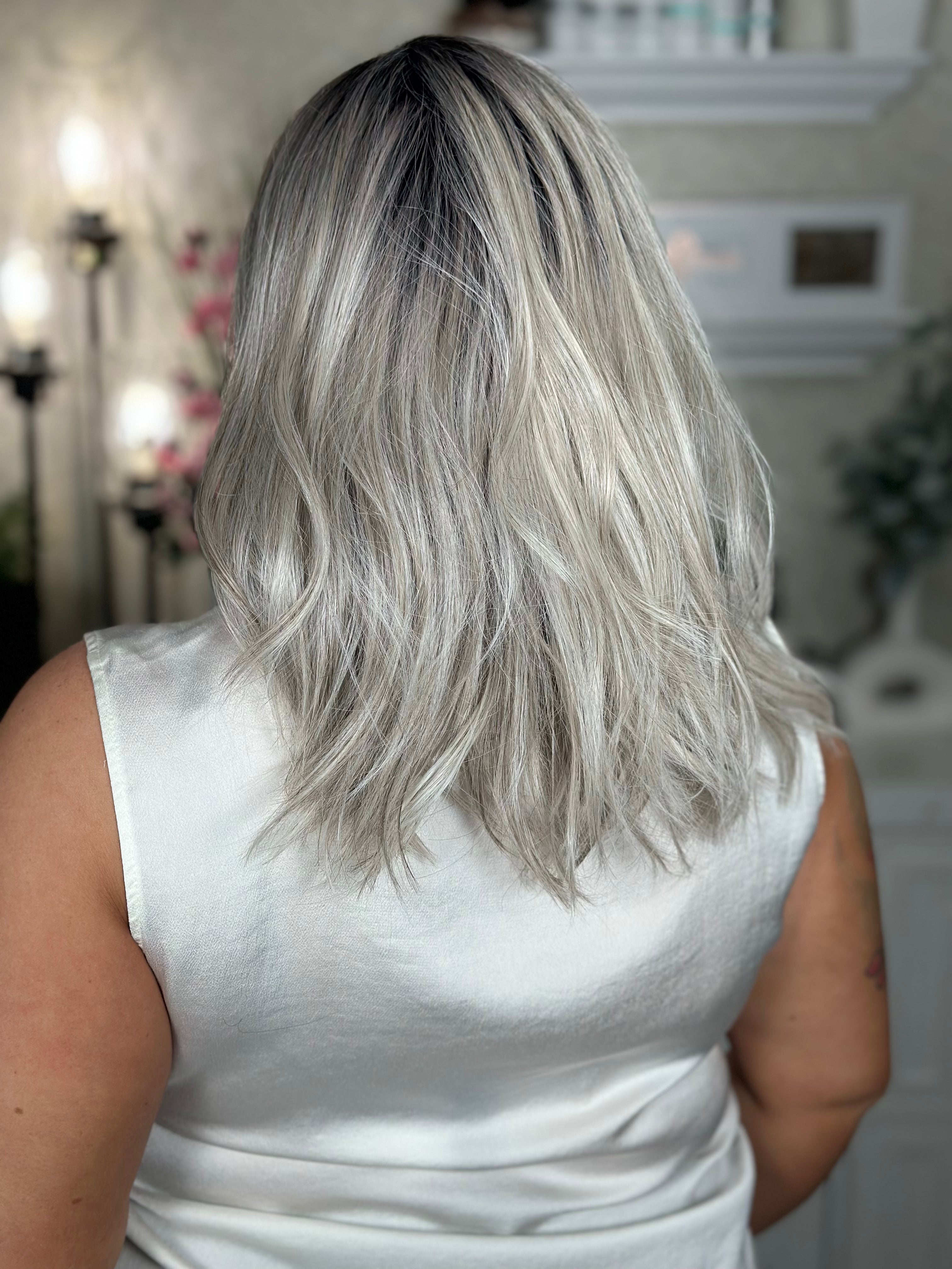 JUST THRIVE Stone Blonde Hair Color - Premium Natural-Looking Hair Dye for Women & Men | Perfect for At-Home Coloring, Salon-Quality Results, Gray Coverage & Vibrant Blonde Shades