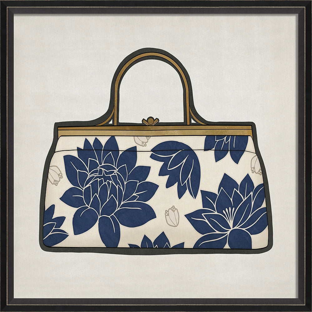 Stylish Handbag Framed Art Print - Elegant Wall Decor for Living Room, Bedroom & Office - Perfect Gift for Fashion Lovers