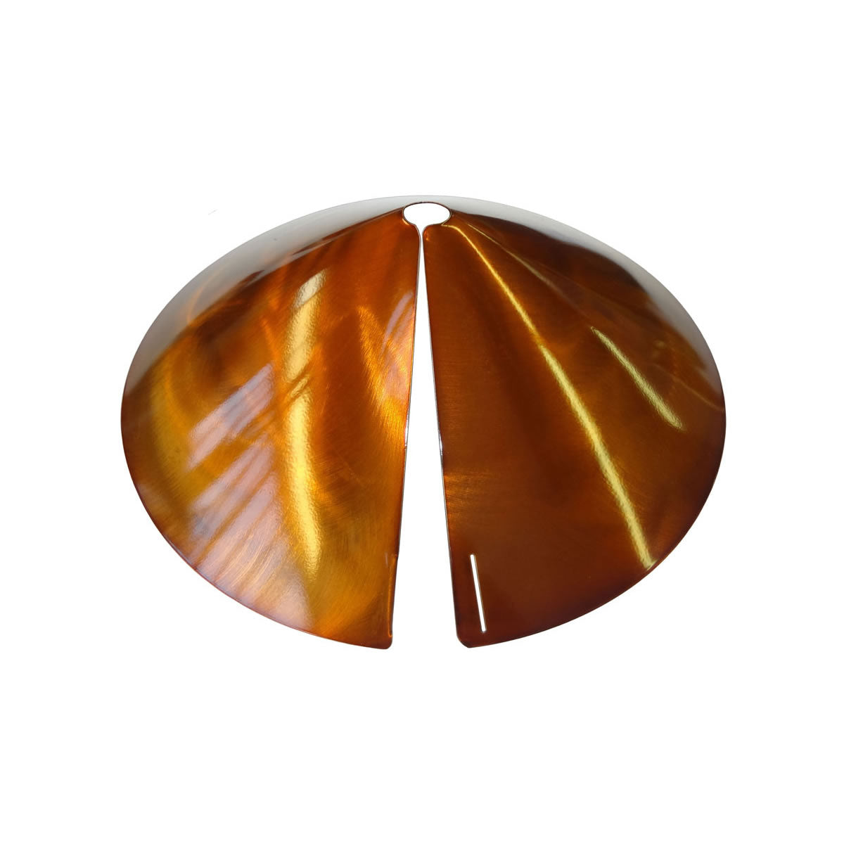 17-Inch Copper Squirrel Baffle for Bird Feeders - Durable Squirrel Guard for Pole Mounting, Perfect for Backyard Bird Watching & Garden Protection