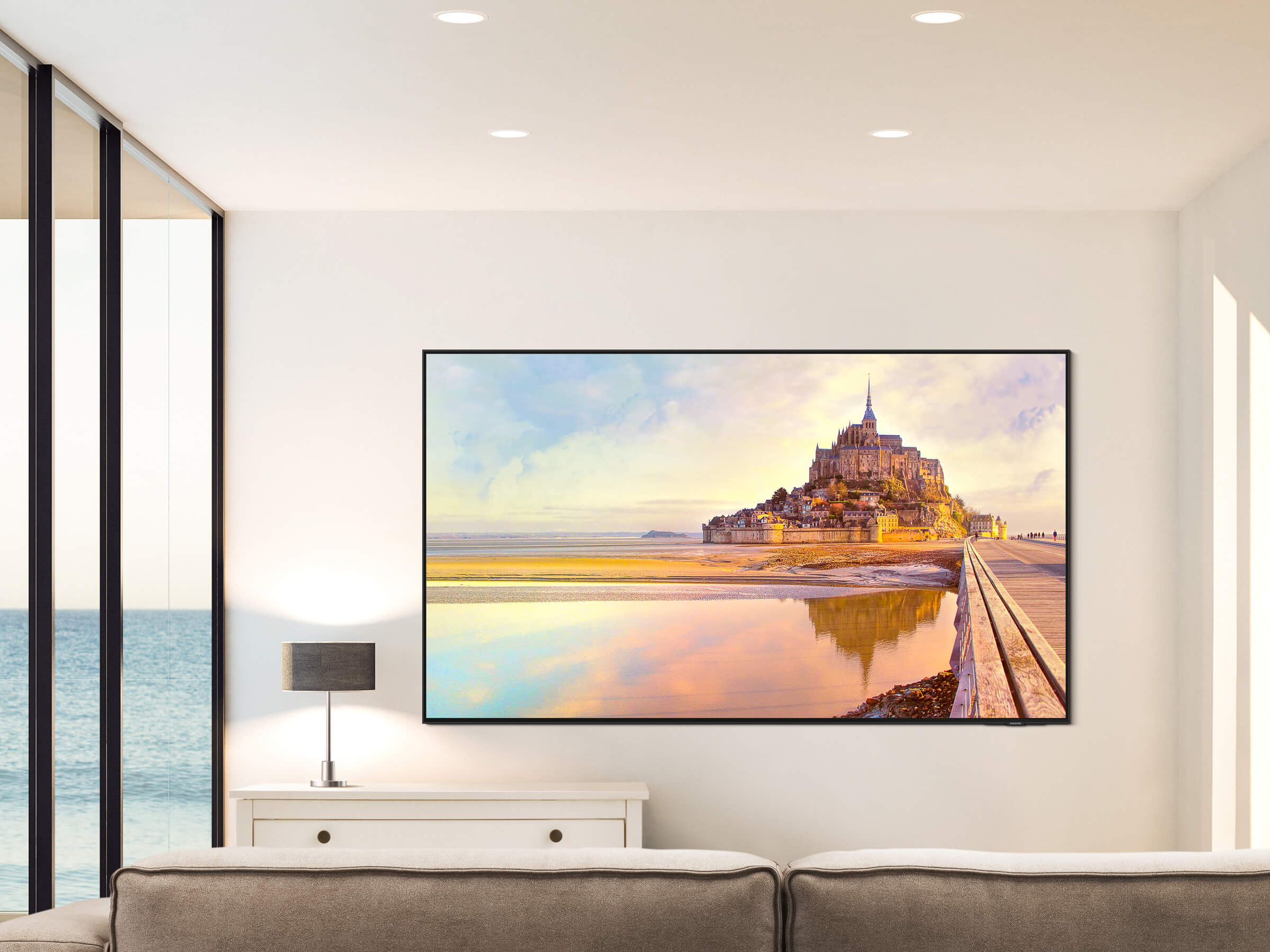 Samsung QN75QN90DAF 75-Inch Neo QLED 4K Smart TV (2023 Model) - Quantum HDR 32X, Quantum Matrix Technology, Dolby Atmos, Alexa Built-in - Perfect for Home Theater & Gaming Setup