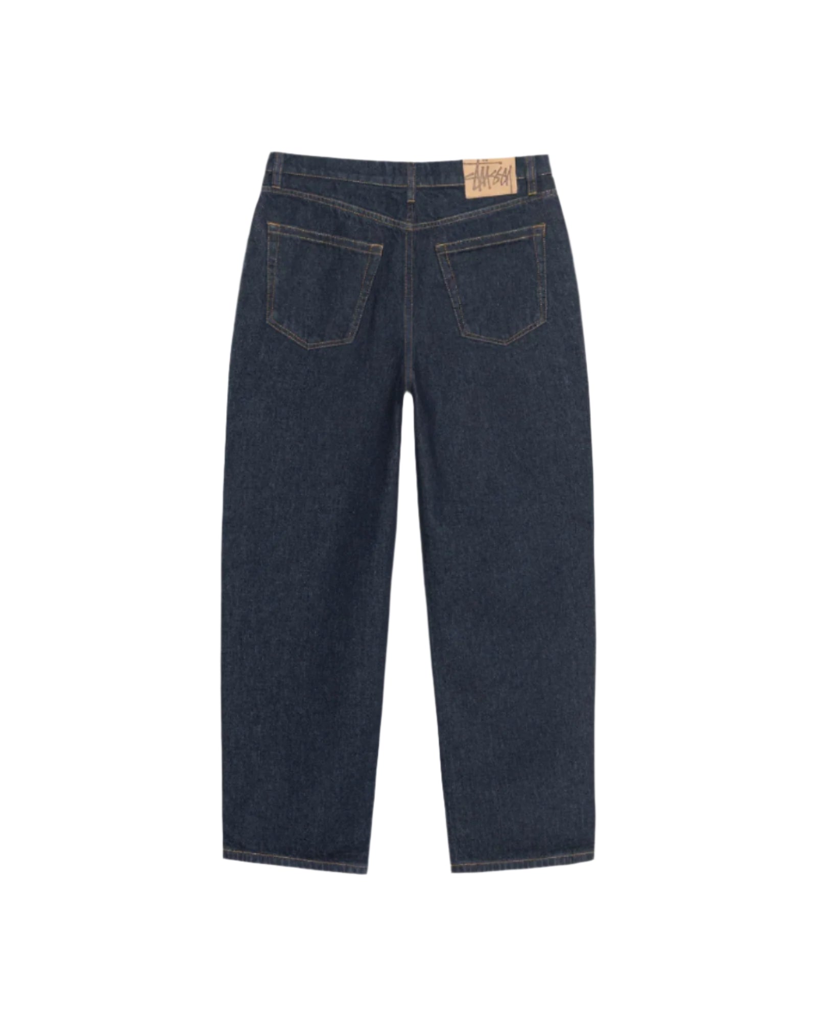 Stussy Big Ol' Jean Denim - Vintage Washed Relaxed Fit Men's Jeans for Casual Streetwear & Hip Hop Fashion | Perfect for Everyday Wear, Urban Outfits & Music Festivals