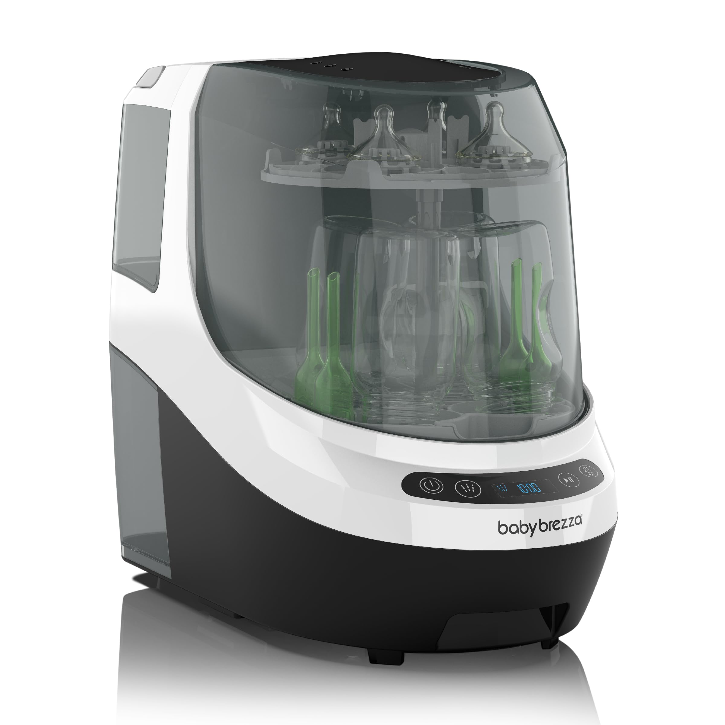 Baby Brezza Bottle Washer Pro - All-in-One Baby Bottle Cleaner, Sterilizer & Dryer Machine - Automatic Washer for Bottles, Pump Parts & Sippy Cups - Eliminates Hand Washing & Drying Racks - Perfect for Busy Parents & Daycare Centers